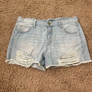 Mossimo Supply Co. Light Blue Jean Shorts